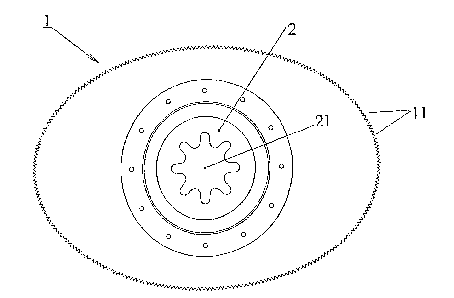 A single figure which represents the drawing illustrating the invention.